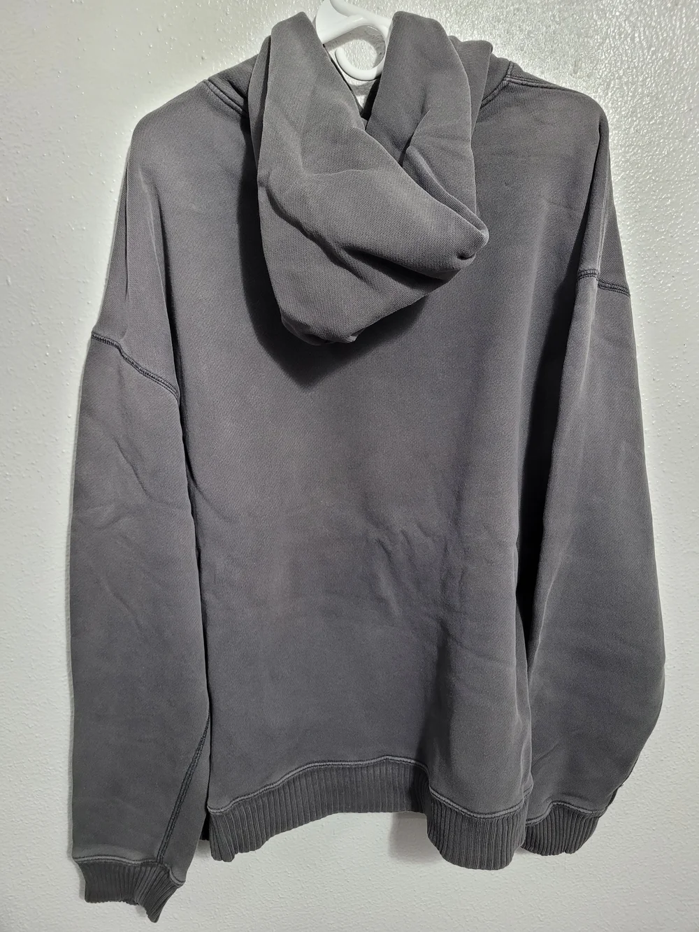 Elwood Gray Hoodie Pullover 100% Organic Cotton